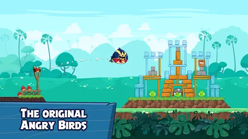 Gameplay screenshot 1 from Angry Birds Friends - Arcade game
